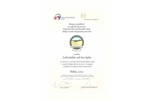 Získali jsme ocenění Regionální potravina 2015