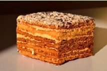 Medový dort bez lepku - 1000 g - 2.místo Regionální potravina 2014