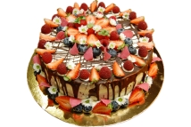 Letní smetanový dort